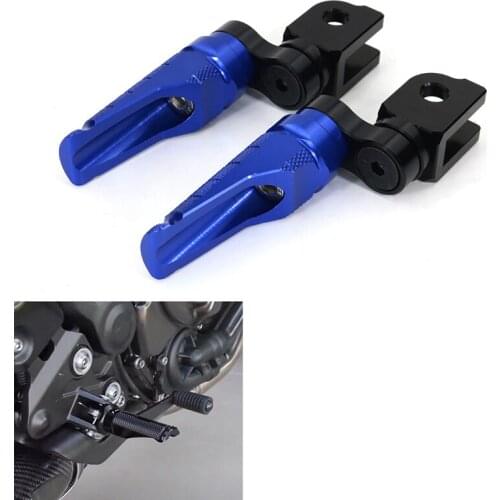 Motorcycle Front Footrests Foot Pegs Fit For Suzuki DL650 Vstrom GSR600 GSXR600 GSXR 750 GSXR1000 GSXS125 GSX-S1000 SV650 Katana