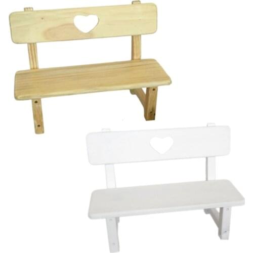 Newborn Photography Prop Deck Chair Infant Photo Shooting Wooden Chair Furniture