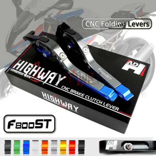 CNC Brake Handle Bar Lever Extendable Folding Adjustable Brake Clutch Levers For BMW F800ST F 800 ST 2006-2015