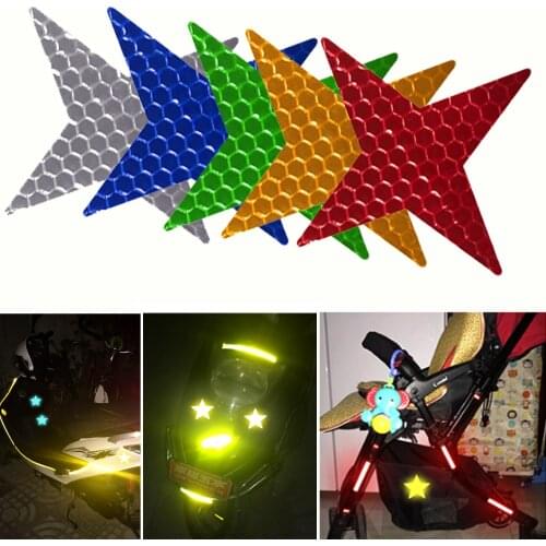 For Motorcycles Bicycles Backpack Scooter Reflective Tape Waterproof Self-Adhesive Reflective Safety Tape Reflector Conspicuity