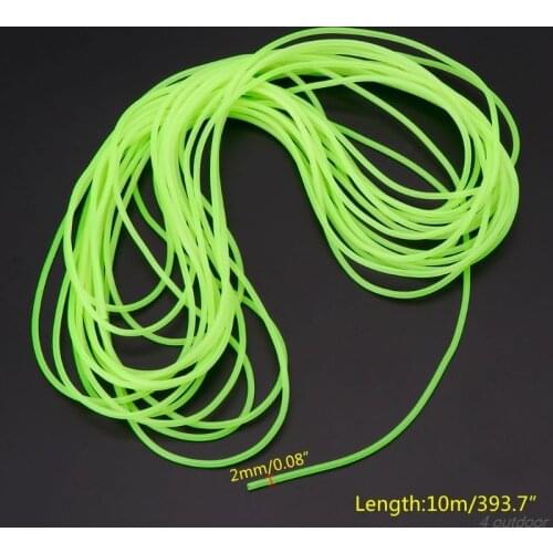 Fishing Night Luminous Tube Fluorescent Glow Sub Line Rig Tackle Fishing Rig Hook Line Glow Pipe Light Tackle 1-10m M20 21