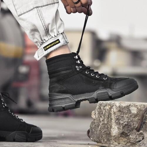 Outdoor sale loafers on causal sports top sport hightop flat black casual men footwear fashion leisure Mens hot mens High slip
