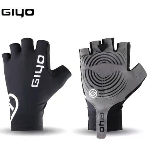 Giyo Cycling Glove Half Finger Breaking Wind Anti-slip Bicycle Mittens Racing Road Cycle MTB Sport Bike Gloves