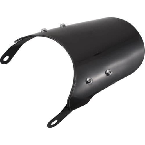 Motorbike Windshield Compact Sport Wind Deflector Black Screen For Triumph Bonneville T100 T120 T 100 T 120 Fairing Visor Parts