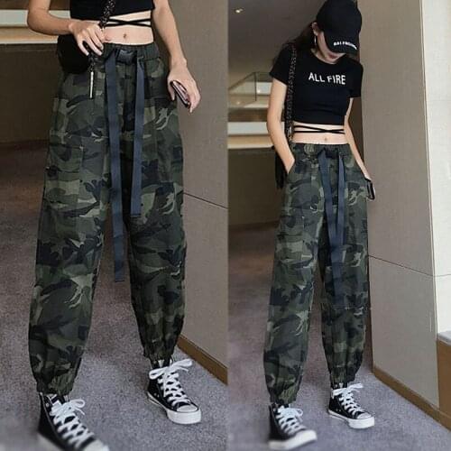 XLMJDZGS Women's Camouflage Pants