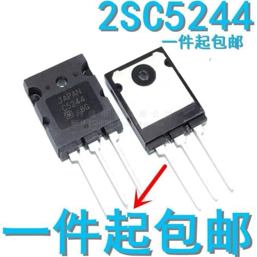 5pcs/lot All New 2sc5244 NV HD TV Line Tube 20A/1600v/200W C5244 TO-3PL