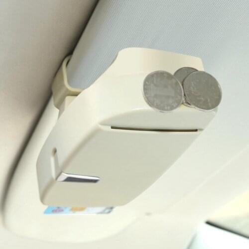 Hot Car Sunglasses Organizer Box Storage Pockets for Lada Priora Sedan sport Kalina Granta Vesta X-Ray XRay