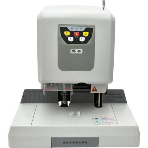 BT608B 28S Fast Full Automatic Hot Riveting Binding Machine Financial Booklet Hot Melt Rivet Tube Punching Binding Machine 220V