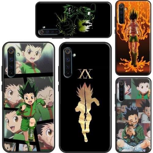 Freecss Gon Hunter x Hunter Anime For OnePlus 9 9Pro 7 8 8Pro 8T 9R Case For Realme 8 7 6 Pro Q3 C3 C11 C15 C21 GT Neo Cover