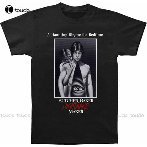 Butcher Baker Nightmare Maker 1982 Horror Movie T-Shirt Unisex Tee Cotton Tee Shirt S-5Xl
