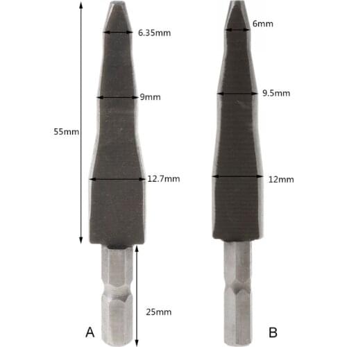 Copper Pipe Swaging Tool Cross Screwdriver Drill Bit Aluminum Tube Expander Accessory for Home G8TB