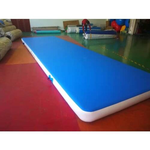 China Factory Gym Air Mat Inflatable Air Tumble Track Tumbling Gymnastics Equipment Mats for Sale Big Size