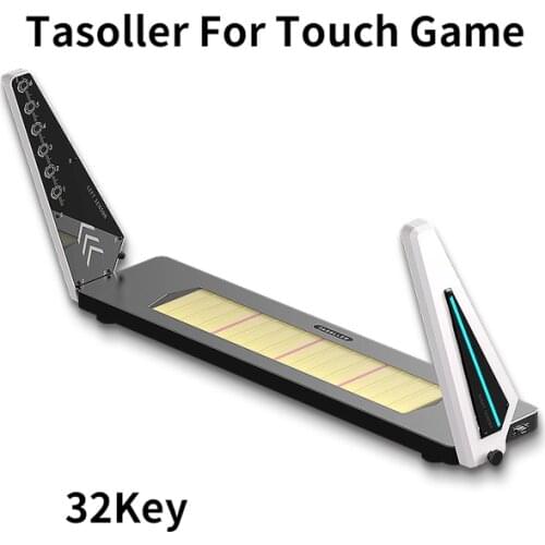 Tasoller 32Keys for Music/Rhythm Games Controller for Osu Maina/Taiko Wired Touch Series Games Arcade Style Controller