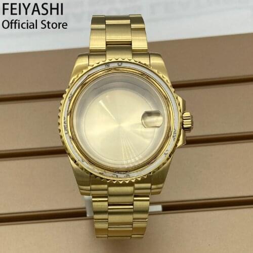 For Rolex style nh35 nh36 dial movement Mens watches 316L Stainless Steel cases Watchband strap Bracelet Sapphire Submariner