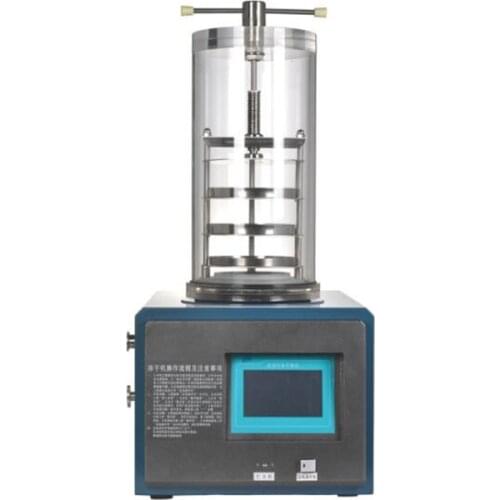 Table Top Press Food Vacuum Freeze Drying Machine Lyophilizer Instant Coffee Freeze Dryer Equipment For Fruit And Vegetables