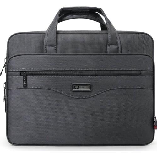 New Top Quality Classic Business Briefcase Men Shoulder Bags 15 Inch Laptop Bag Waterproof Durable Travel Large Handbags Maleta