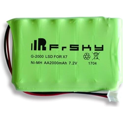 New Arrival Frsky ACCSTACCESS Taranis Q X7/x7s Transmitter Spare Part 7.2V AA 2000mAh NiMH Battery For RC Models Drone