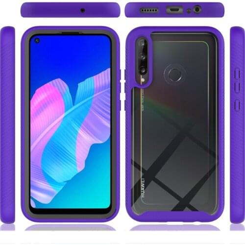 Shockproof Armor Cover for Huawei Y8S Y7P P40 Lite E P30 Y7 Y9 Y6 Prime Nova 5T Honor 20 Case Hard Heavy Clear Sturdy Protector