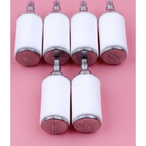 6pcs/lot Fuel Filter For Husqvarna 125C 125E 125L 125R 128C 128L 128LDX Trimmer Spare Parts