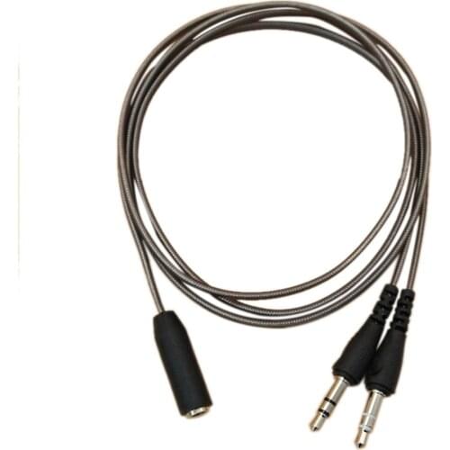 Headphone Computer One Point Two Audio Line Two In One Extension Cable 2 Male To 1 Female Audio Cable