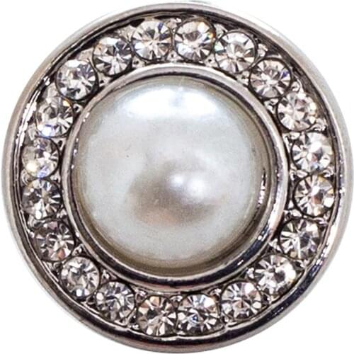 Bijoux memory craft 20MM buttons charm Single molding Jewelry with rhinestonemetal snaps button fit ginger snaps bracelet