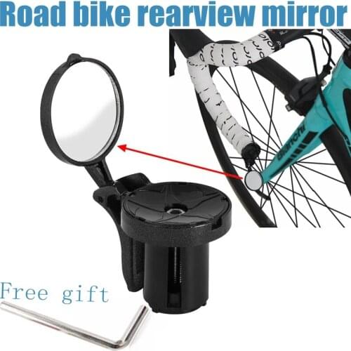 RICHY Ultra light Road Bike Rearview Mirror 360 Rotation Reflector Safety Mirror 20-40meters Bicycle Safety Accessories
