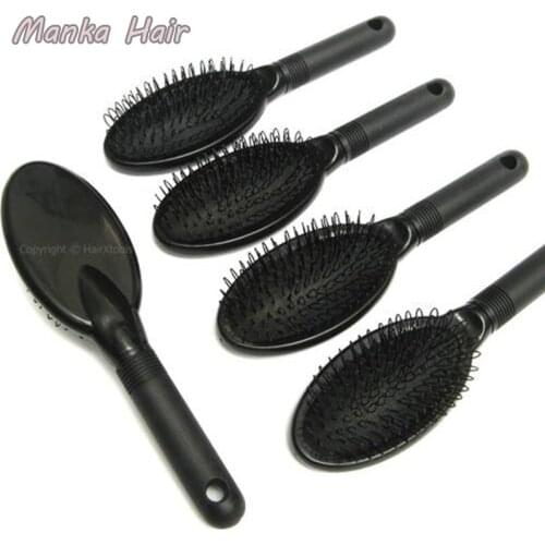 1Pcs Angels Professional Anti-Static Loop Brush Pin Cushion Static Free For Hair Extensions/Wig Care Hair Brush Comb Hair