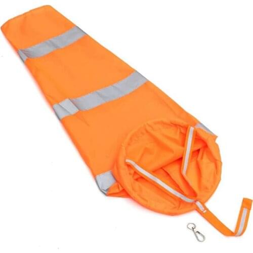 1PC New Light Windsock Reflective Anti-Tear Outdoor Wind Direction Bag 80cm Measurement Windsock Bag Outdoors Airport Farm Park