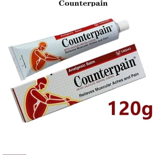 120g Thailand Counterpain Hot Analgesic Balm Relief Muscle Aches and Pain Relieve Pain Balm Rheumatoid Arthritis Ointment