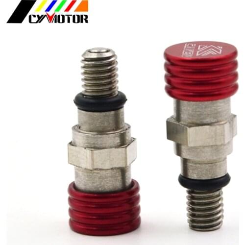 2Pcs Motocross Motorcycle Fork Air Bleeder Valves Screw M5x0.8 for YAMAHA HONDA YZ YZF WR CR CRF 125 150 200 250 300 350 400 450