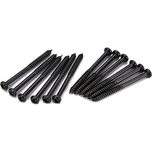 24 Pcs Guitar Pickup Screw Humbucker Pickups Mount Screws Luthier Tools for PB Bass Pickup Parts