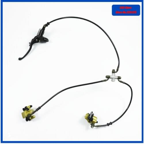 AATV Before Hydraulic Twin Disc Brake Calipers System Pads 110-125cc Quad Dirt