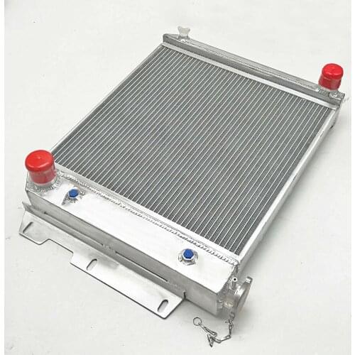 ALUMINUM RADIATOR For JEEP WRANGLER TJ/YJ CHEVY V8 SWAP CONVERSION AUTO 50MM