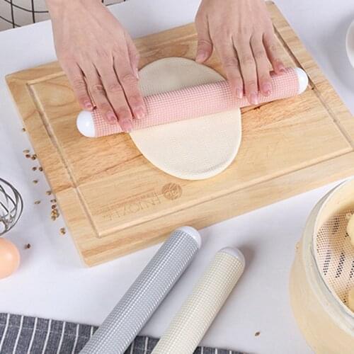 Non-stick Kitchen Rolling Pin ABS Plastic Rolling Stick for DIY Dumpling Bread Dough Roller Noodles Rooling Pin Baking Tools