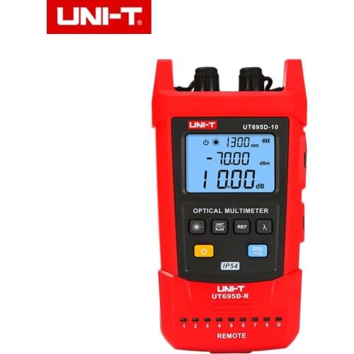 Unit UT695D-05/UT695D-10 Fiber Optical Multimeter Optical Power Meter Visual Fault Locator -70~3dBm