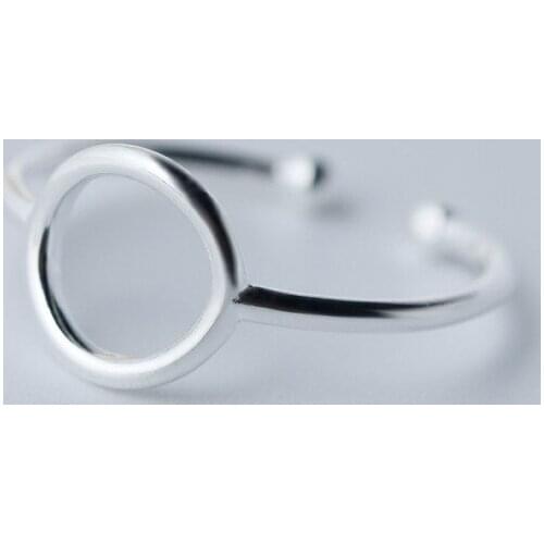 Punk Circle Rings For Women Girls Fashion Irregular Finger Rings Gift 2021 Female Jewelry Party