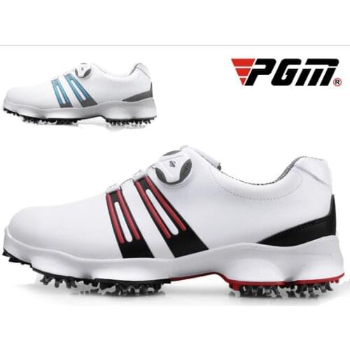 PGM Golf shoes Sneakers Mens Sneakers Rotating Shoelaces Waterproof Wide Sole