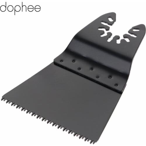 Dophe Oscillating Multitool Japanese-profile Teeth Saw Blade HCS Multi Tool for Renovator Power Tool Dremel Wood Cutting 40*65mm
