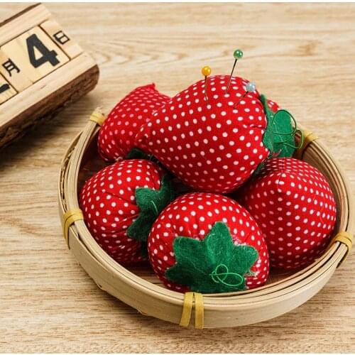 Sewing Pin Cushion DIY Handcraft Tool Stitch Pincushions With Elastic Wrist Belt Needle Cushions Sewing Accessories TJ12201