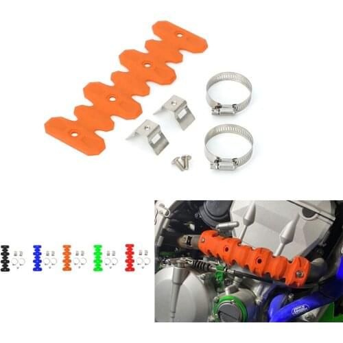 Universal Exhaust Muffler Pipe Heat Shield Guard Protector For 4 STROKE YAMAHA SUZUKI GAS-GAS BETA HONDA KAWASAKI Dirt Bike