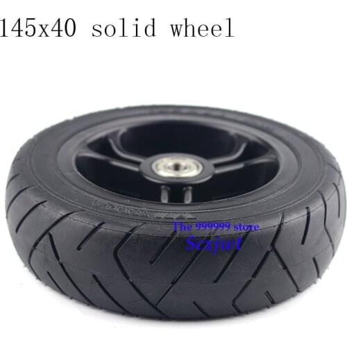 High Reputation And Quality 6 inch solid wheel 145X40 solid tire 145*40 tire for electric scooter Childrens trolley gas scooter
