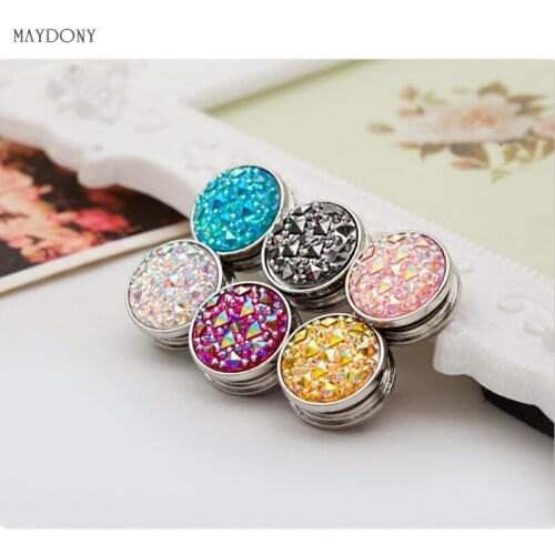 XT35 wholesale fashion headwear scarf magnet brooch Pineapple hijab clips 12pcs/lot