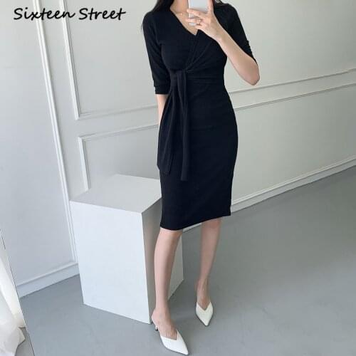 Dresses for Women Chic V Neck High Waist Harajuku Dress Y2k Vestido De Mujer Vintage Sexy Vestido Feminino Korean Style 2021