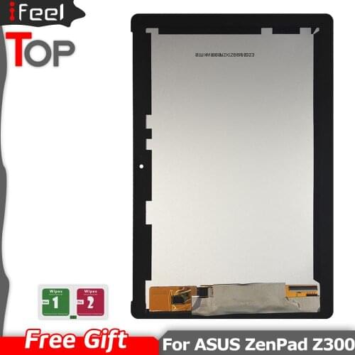 LCDS For ASUS ZenPad Z300 Z300C Z300CG Z300M P021 LCD Display Touch Screen Digitizer Assembly 10.1inch Free Shipping