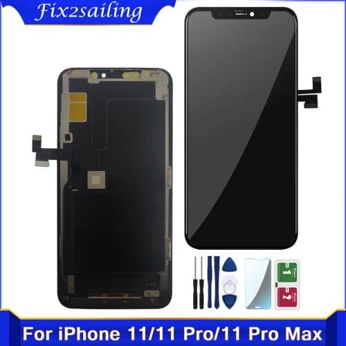 AAA+++ OLED For iPhone 11 Pro Max LCD Screen with Touch Digitizer Replacement For iPhone 11Pro Max Display Assembly True Tone