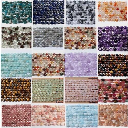 6-8mm Natural Irregular Apatite Kyanite Gemstone Chips Beads Jewelry Making 15