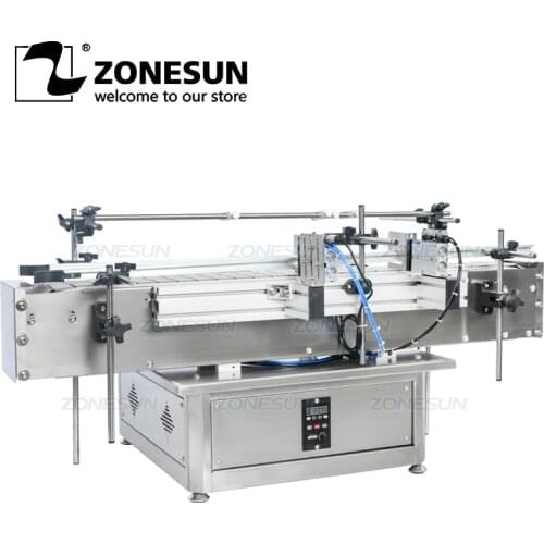 ZONESUN ZS-CB110 1100mm Length Automatic Desktop Conveyor Belt For Production Line Rotate Speed 43rpm