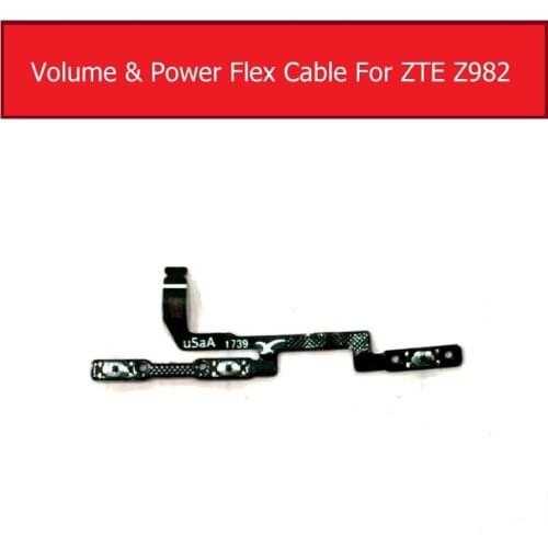 ON / OFF Volume&Power Flex Cable For ZTE Blade Z Max Z982 Power&Volume Control Side keypads swith button Flex Ribbon Replacement