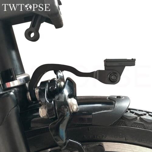 TWTOPSE Bike CATEYE Light Holder Mount For Brompton Folding Bicycle 3SIXTY Pikes Fit CATEYE VOLT200 300 400 800 AMPP400 500 800