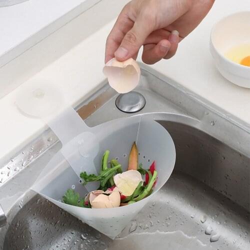Wonderlife Foldable filter self-supporting plug kitchen anti-blocking device simple sink recyclable